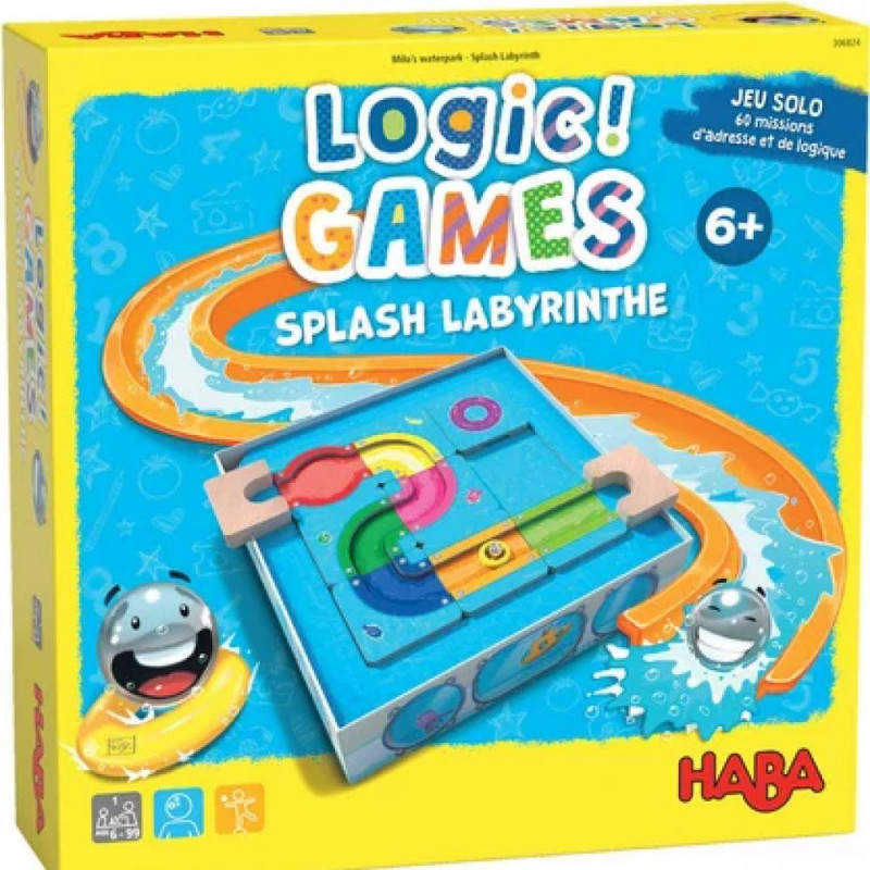 LOGIC GAMES ! SPLASH LABYRINTHE