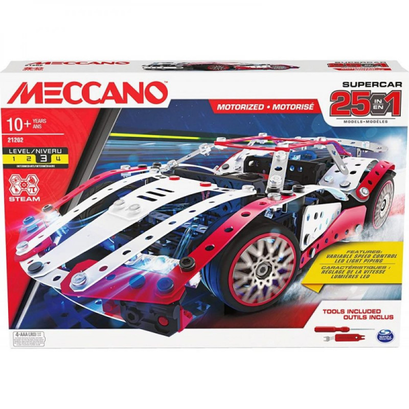 MECCANO SUPERCAR 25 EN 1