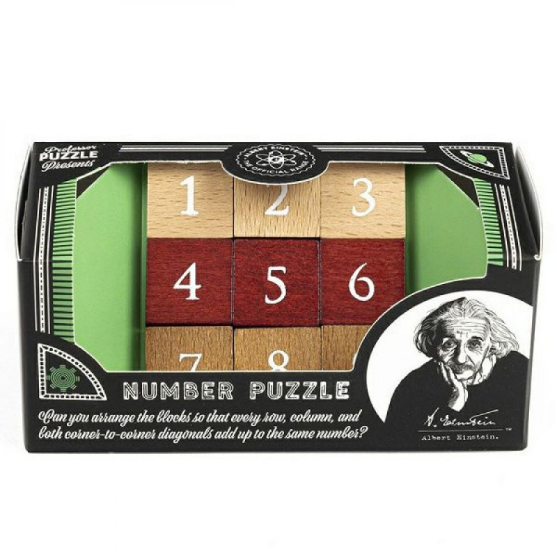 MINI CASSE TETE EINSTEIN - NUMBER PUZZLE