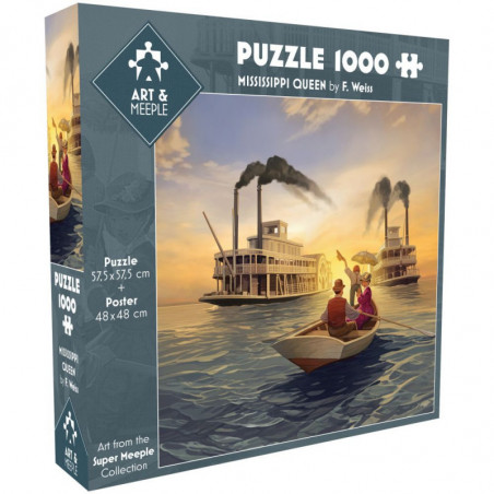 PUZZLE 1000P - MISSISSIPPI QUEEN