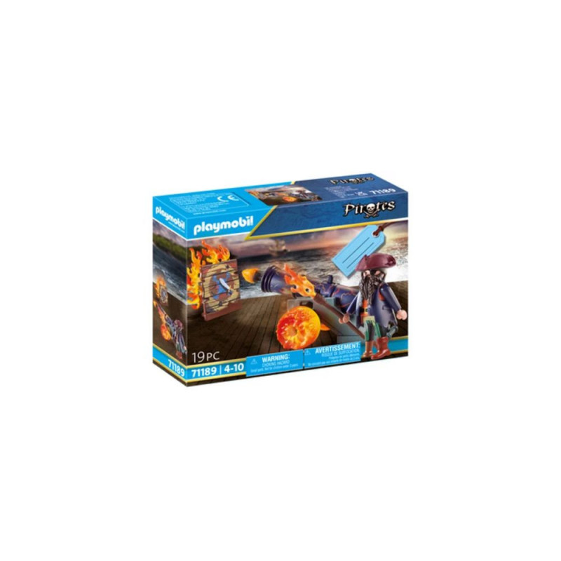 SET CADEAU PIRATE ET CANON DE FEU