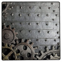 TAPIS JEU - RUSTY GEAR 50X50