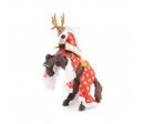 CHEVAL DU MAITRE DES ARMES CIMIER CERF