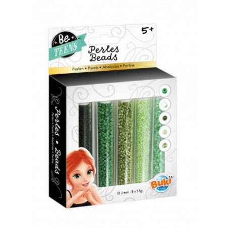 BE TEENS - TUBES PERLES - VERT