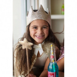 COURONNE DE PRINCESSE SEQUINS D OR