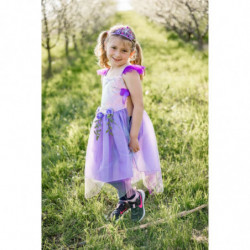 TUNIQUE SEQUINS FAIRY, LILAS, TAILLE US 5-6