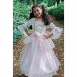 ROBE DE PRINCESSE ROSE PALE ET OR, TAILLE US 5-6