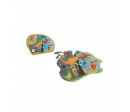 PUZZLE 60P - CONTOUR PUZZLE DRAGON