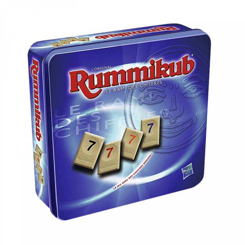 RUMMIKUB CHIFFRES - BOITE METAL