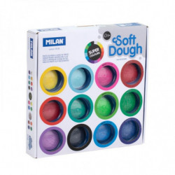 COFFRET PATE A MODELER SUPER COLOURS 12 POTS