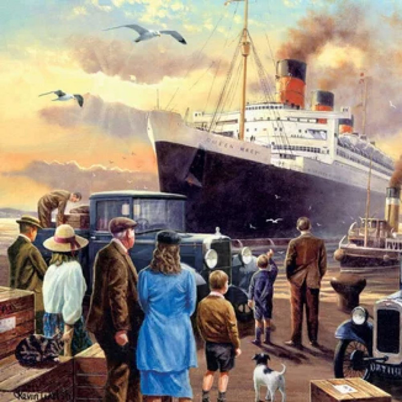 PUZZLE 1000P - RMS QUEEN MARY