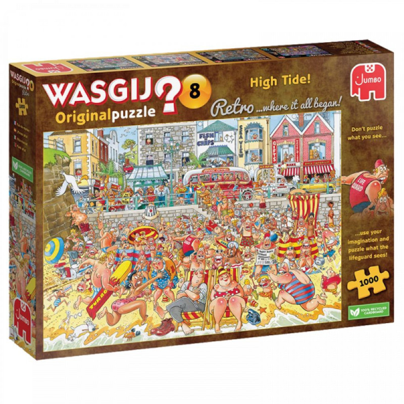 PUZZLE 1000P - WASGIJ RETRO ORIGINAL - RAZ-DE-MAREE