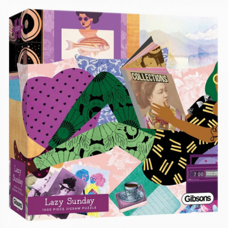 PUZZLE 1000P - LAZY SUNDAY