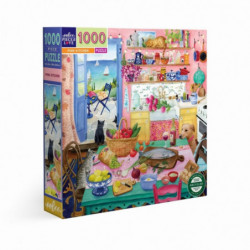 PUZZLE 1000P - PINK KITCHEN