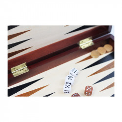 BACKGAMMON ACAJOU 28X15 CM