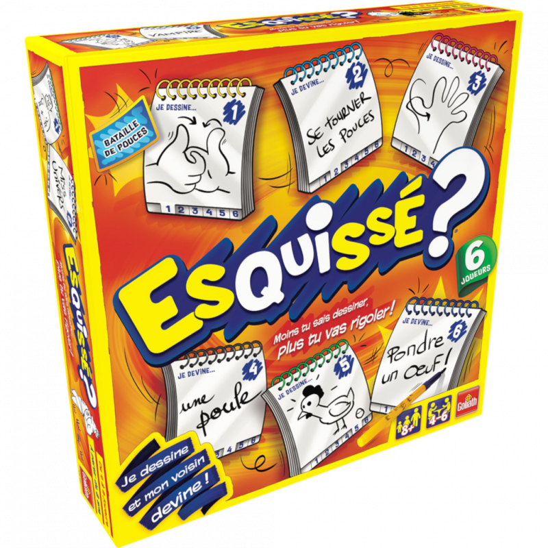 ESQUISSE - 6 JOUEURS ESQUISSE - 6 JOUEURS