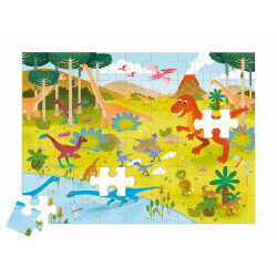 PUZZLE 54P - MES PUZZLES DINOSAURES