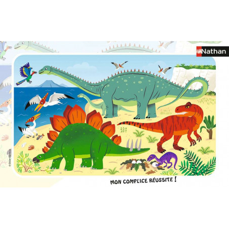 PUZZLE 15P - LES DINOSAURES