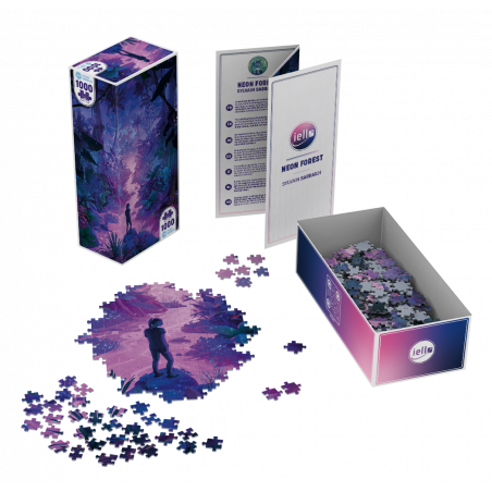PUZZLE 1000P - NEON FOREST