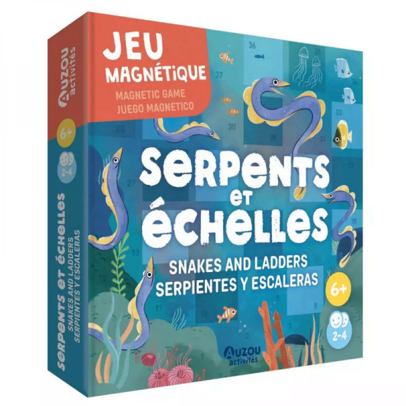 JEU MAGNETIQUE - SERPENTS ET ECHELLES