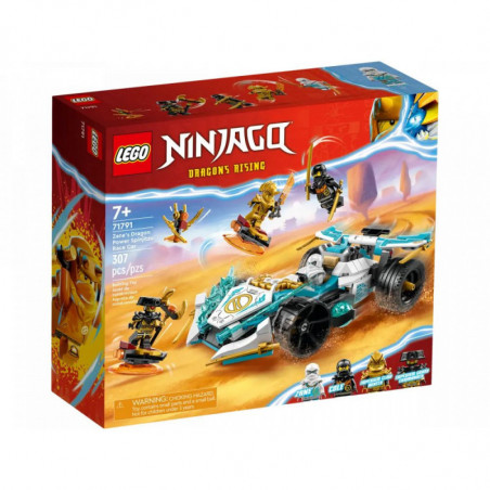 NINJAGO - LA VOITURE DE COURSE SPINJITZU : LE POUVOIR DU DRAGON DE ZANE