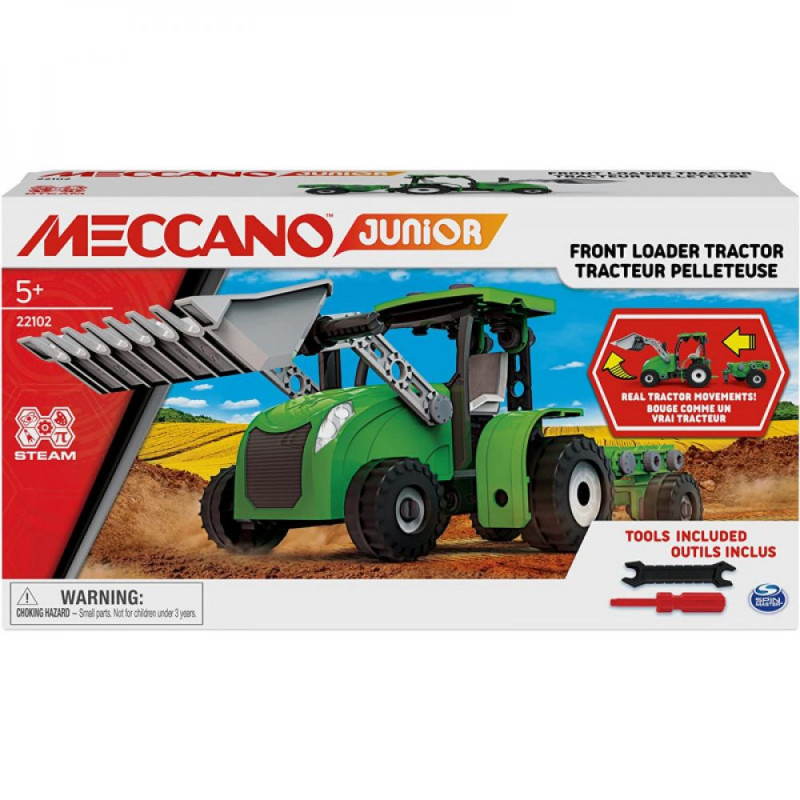 TRACTEUR PELLETEUSE MECCANO JU