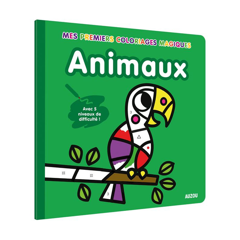 MES PREMIERS COLORIAGES - COLORIAGES MAGIQUES ANIMAUX