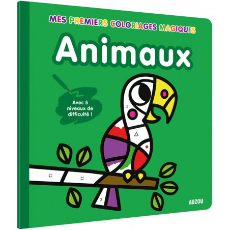 MES PREMIERS COLORIAGES - COLORIAGES MAGIQUES ANIMAUX