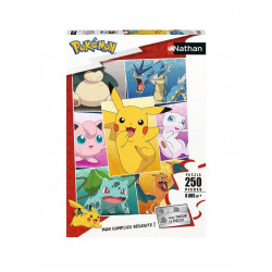 PUZZLE 250P - LES TYPES DE POKEMON