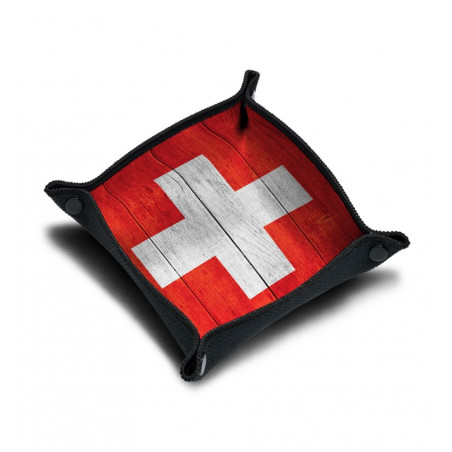 PISTE DES - WOOD SWISS FLAG