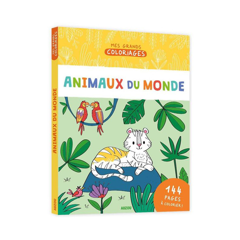 MES GRANDS COLORIAGES - LES ANIMAUX