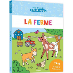 MES GRANDS COLORIAGES - LA FERME