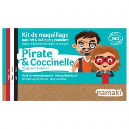 KIT MAQUILLAGE - PIRATE ET COCCINELLE