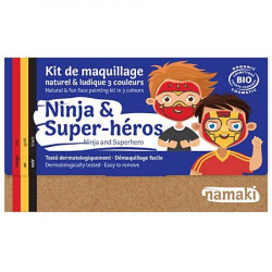 KIT MAQUILLAGE - NINJA ET SUPERHEROS