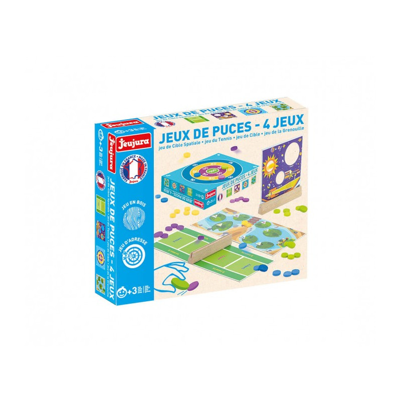 JEUX DE PUCES - 4 JEUX - PUCES