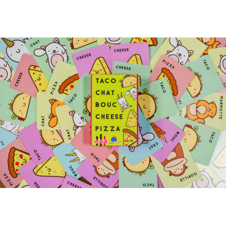 TACO CHAT BOUC CHEESE PIZZA