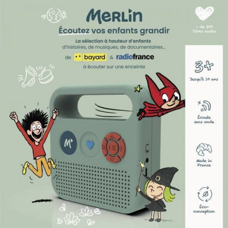 MERLIN - ENCEINE BLEUE