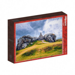 PUZZLE 1000P - BRETAGNE MAISON ENTRE LES ROCHERS