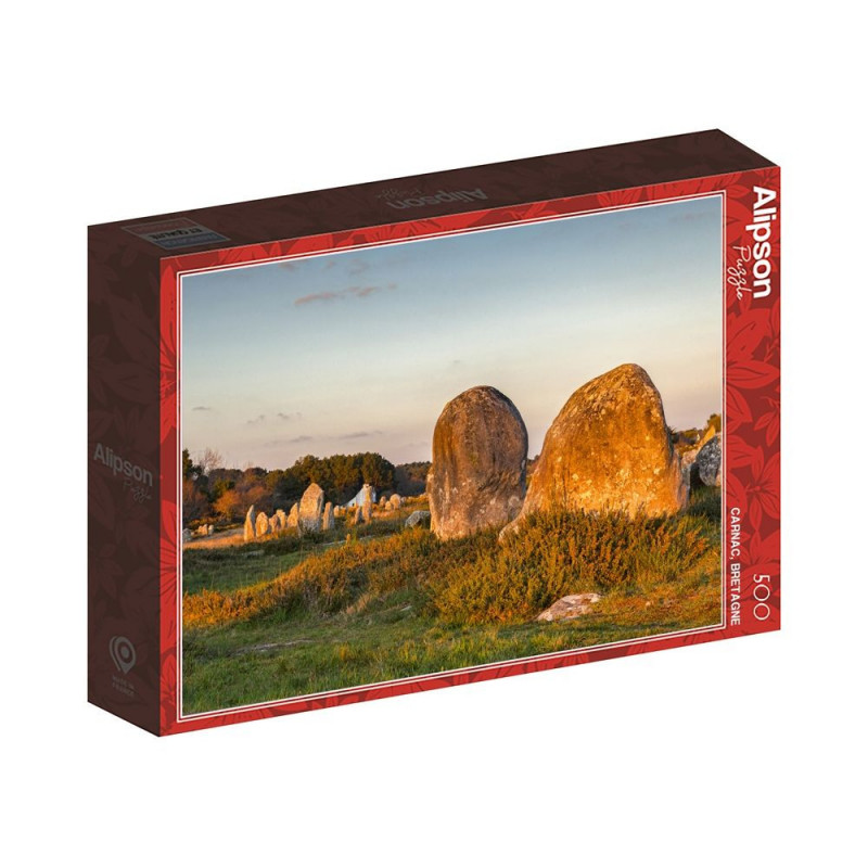 PUZZLE 500P - BRETAGNE ALIGNEMENTS CARNAC