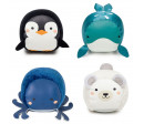 LES DOOBALLS - SET DE 4 BALLES DOUDOUS - OCEAN