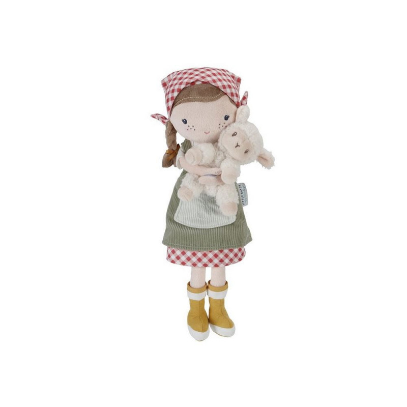 POUPEE ROSA AVEC MOUTON - 35CM