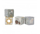 LOT DE 4 CUBES DOUX - LITTLE FARM