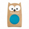 BALLE REBONDISSANTE HIBOU 57MM - BLEUE