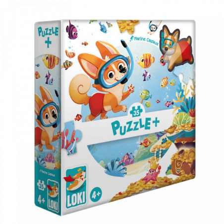 PUZZLE 35P - LOKI FAIT DE LA PLONGEE