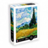 PUZZLE 1000P - CHAMP DE BLE AVEC CYPRES - VINCENT VAN GOGH