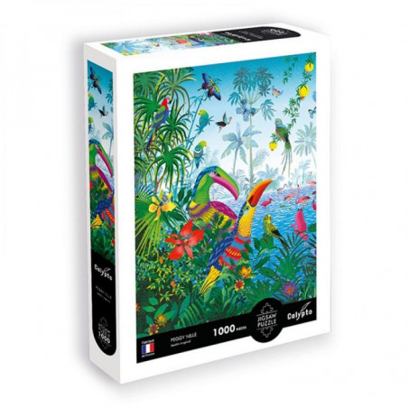 PUZZLE 1000P - JARDIN TROPICAL - PEGGY NILLE