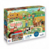 PUZZLE 2x24P - FERME ET VILLE - RICHARD COLLINGRIDGE