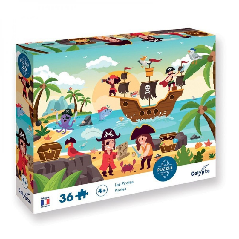 PUZZLE 36P - LES PIRATES