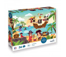 PUZZLE 36P - LES PIRATES