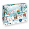 PUZZLE 54P - DANS LA NEIGE